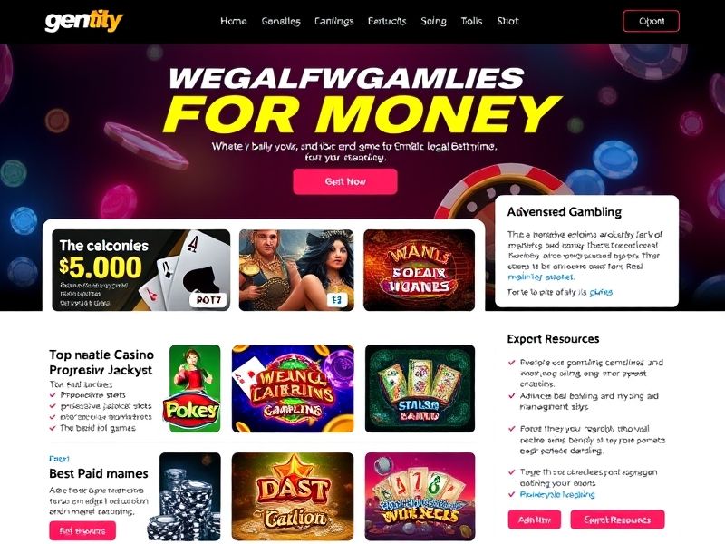 Explore the world of online gambling for money with expert-guided resources on real-money casino games, sports betting, and poker. Learn how to choose legal platforms, maximize your odds, and gamble responsibly.